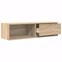 vidaXL TV Cabinet Sonoma Oak 80x31x25.5 cm Engineered Wood TV bench - sonoma oak, 2 pcs/ 100 cm - Additional view 4