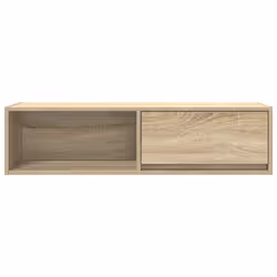 vidaXL TV Cabinet Sonoma Oak 80x31x25.5 cm Engineered Wood TV bench - sonoma oak, 2 pcs/ 100 cm - Additional view 6