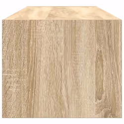 vidaXL TV Cabinet Sonoma Oak 80x31x25.5 cm Engineered Wood TV bench - sonoma oak, 2 pcs/ 100 cm - Additional view 7