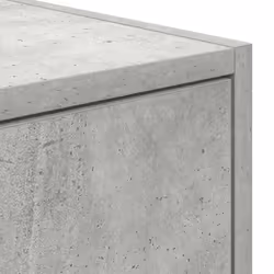 vidaXL TV Cabinet Sonoma Oak 80x31x25.5 cm Engineered Wood TV bench - concrete grey, 1 pcs/ 100 cm - Additional view 9
