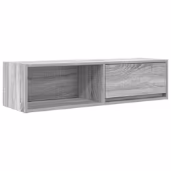 vidaXL TV Cabinet Sonoma Oak 80x31x25.5 cm Engineered Wood TV bench - grey sonoma, 1 pcs/ 100 cm