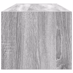 vidaXL TV Cabinet Sonoma Oak 80x31x25.5 cm Engineered Wood TV bench - grey sonoma, 2 pcs/ 100 cm - Additional view 7