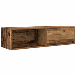 vidaXL TV Cabinet Sonoma Oak 80x31x25.5 cm Engineered Wood TV bench - old wood, 1 pcs/ 100 cm
