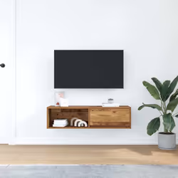 vidaXL TV Cabinet Sonoma Oak 80x31x25.5 cm Engineered Wood TV bench - old wood, 1 pcs/ 100 cm