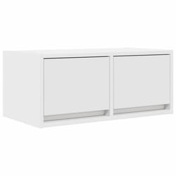 vidaXL TV Cabinet White 60x31x25.5 cm Engineered Wood TV bench hifi cabinet