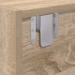 vidaXL TV Cabinet Sonoma Oak 60x31x25.5 cm Engineered Wood TV bench - Additional view 10