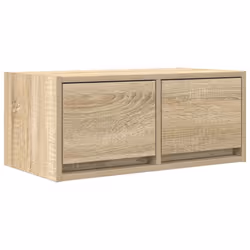 vidaXL TV Cabinets 2 pcs Sonoma Oak 60x31x25.5 cm Engineered Wood TV bench - Additional view 5