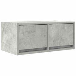 vidaXL TV Cabinet Concrete Grey 60x31x25.5 cm Engineered Wood TV bench
