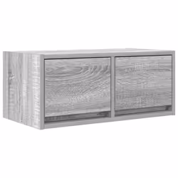 vidaXL TV Cabinet Grey Sonoma 60x31x25.5 cm Engineered Wood TV bench