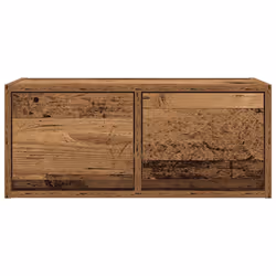 vidaXL TV Cabinet Old Wood 60x31x25.5 cm Engineered Wood TV bench hifi cabinet - Additional view 5