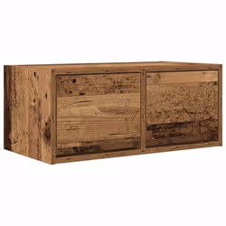 vidaXL TV Cabinets 2 pcs Old Wood 60x31x25.5 cm Engineered Wood TV bench - Additional view 5