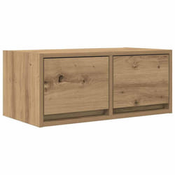 vidaXL TV Cabinet Artisan Oak 60x31x25.5 cm Engineered Wood TV bench