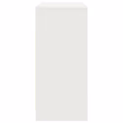 vidaXL Sideboard with Drawer White 80x34x76 cm Engineered Wood storage cabinet - Additional view 6