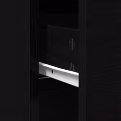 vidaXL Sideboard with Drawer Black Oak 80x34x76 cm Engineered Wood - Additional view 10
