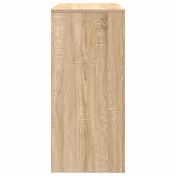 vidaXL Sideboard with Drawer Sonoma Oak 80x34x76 cm Engineered Wood - Additional view 6