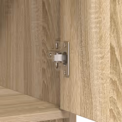 vidaXL Sideboard with Drawer Sonoma Oak 80x34x76 cm Engineered Wood - Additional view 9