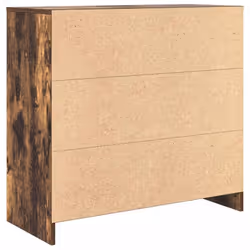 vidaXL Sideboard with Drawer Smoked Oak 80x34x76 cm Engineered Wood - Additional view 7
