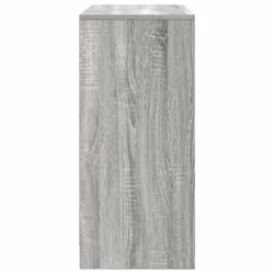 vidaXL Sideboard with Drawer Grey Sonoma 80x34x76 cm Engineered Wood - Additional view 6