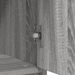 vidaXL Sideboard with Drawer Grey Sonoma 80x34x76 cm Engineered Wood - Additional view 9