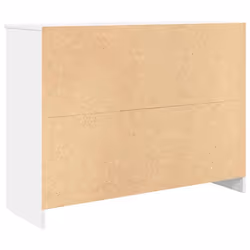 vidaXL Sideboard with Drawer White 101x35x76 cm Engineered Wood - Additional view 7