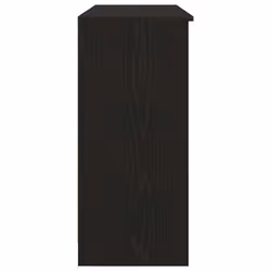 vidaXL Sideboard with Drawer Black Oak 101x35x76 cm Engineered Wood - Additional view 6