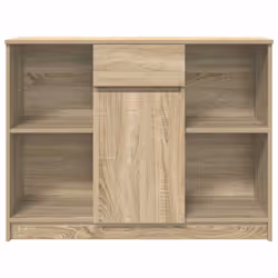 vidaXL Sideboard with Drawer Sonoma Oak 101x35x76 cm Engineered Wood - Additional view 5