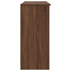 vidaXL Sideboard with Drawer Brown Oak 101x35x76 cm Engineered Wood - Additional view 6