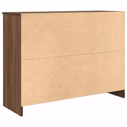 vidaXL Sideboard with Drawer Brown Oak 101x35x76 cm Engineered Wood - Additional view 7