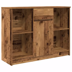 vidaXL Sideboard with Drawer Old Wood 101x35x76 cm Engineered Wood