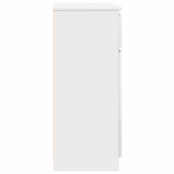 vidaXL Sideboard with Drawer White 71x35x84 cm Engineered Wood storage cabinet - Additional view 6