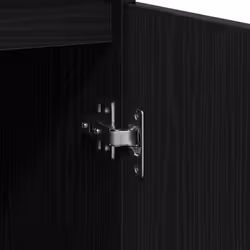 vidaXL Sideboard with Drawer Black Oak 71x35x84 cm Engineered Wood - Additional view 10