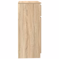 vidaXL Sideboard with Drawer Sonoma Oak 71x35x84 cm Engineered Wood - Additional view 6