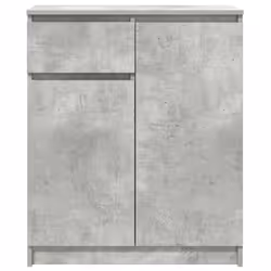 vidaXL Sideboard with Drawer Concrete Grey 71x35x84 cm Engineered Wood - Additional view 5