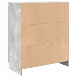 vidaXL Sideboard with Drawer Concrete Grey 71x35x84 cm Engineered Wood - Additional view 7