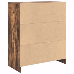 vidaXL Sideboard with Drawer Smoked Oak 71x35x84 cm Engineered Wood - Additional view 7