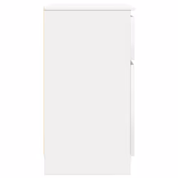 vidaXL Sideboard with Drawer White 71x35x65 cm Engineered Wood storage cabinet - Additional view 6