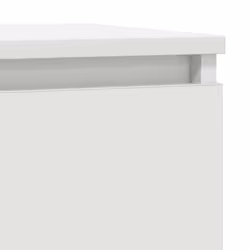 vidaXL Sideboard with Drawer White 71x35x65 cm Engineered Wood storage cabinet - Additional view 9