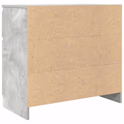vidaXL Sideboard with Drawer Concrete Grey 71x35x65 cm Engineered Wood - Additional view 7