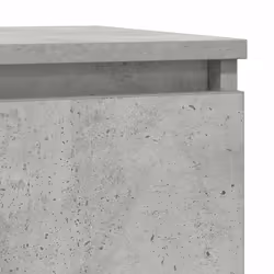 vidaXL Sideboard with Drawer Concrete Grey 71x35x65 cm Engineered Wood - Additional view 9