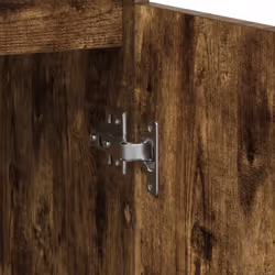 vidaXL Sideboard with Drawer Smoked Oak 71x35x65 cm Engineered Wood - Additional view 10