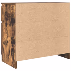 vidaXL Sideboard with Drawer Smoked Oak 71x35x65 cm Engineered Wood - Additional view 7