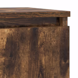 vidaXL Sideboard with Drawer Smoked Oak 71x35x65 cm Engineered Wood - Additional view 9