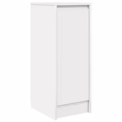 vidaXL Sideboard White 29.5x34x76 cm Engineered Wood storage cabinet