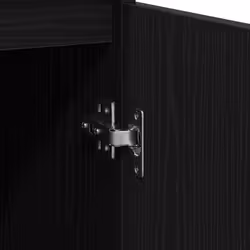 vidaXL Sideboard Black Oak 29.5x34x76 cm Engineered Wood storage cabinet - Additional view 10