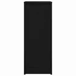vidaXL Sideboard Black Oak 29.5x34x76 cm Engineered Wood storage cabinet - Additional view 5