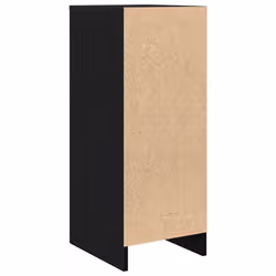 vidaXL Sideboard Black Oak 29.5x34x76 cm Engineered Wood storage cabinet - Additional view 7
