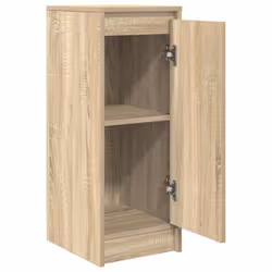 vidaXL Sideboard Sonoma Oak 29.5x34x76 cm Engineered Wood storage cabinet - Additional view 4