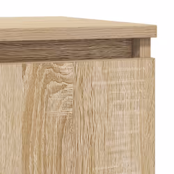 vidaXL Sideboard Sonoma Oak 29.5x34x76 cm Engineered Wood storage cabinet - Additional view 9