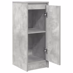 vidaXL Sideboard Concrete Grey 29.5x34x76 cm Engineered Wood storage cabinet - Additional view 4