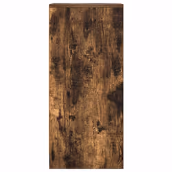 vidaXL Sideboard Smoked Oak 29.5x34x76 cm Engineered Wood storage cabinet - Additional view 6
